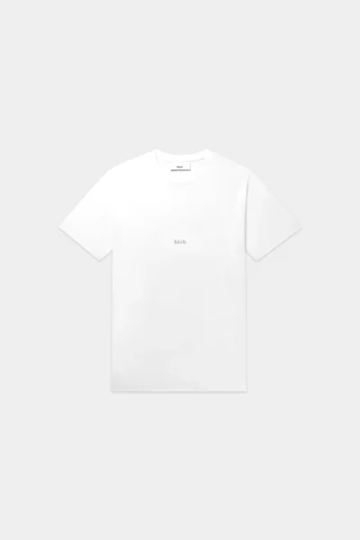 BALR T-Shirts  Logo Slim T-Shirt Bright White B1112.1280 - Afbeelding 4