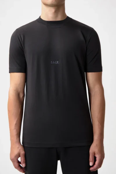 BALR T-Shirts Logo T-Shirt Jet Black B1112.1280