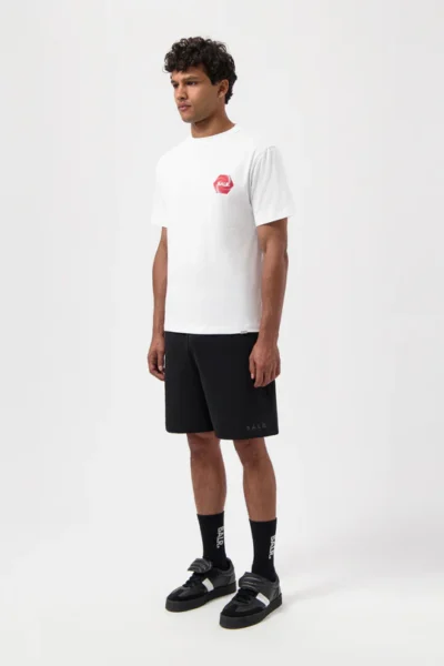 BALR T-Shirts T-Shirts   Vortex T-Shirt Bright White B1112.1303 - Afbeelding 5