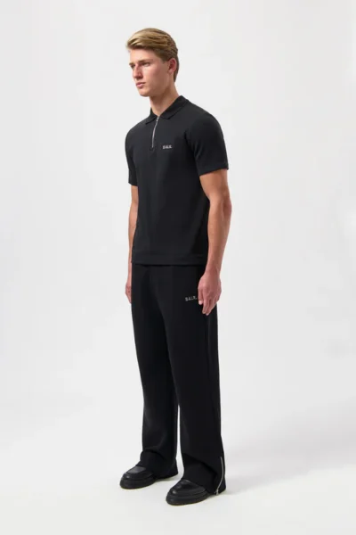 BALR Polo Shirts   Q-Series Regular Fit Poloshirt Jet Black B1122.1033 - Afbeelding 3