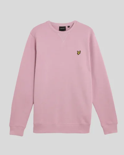 Lyle & Scott Crew Neck Sweatshirt  Pink Light ML424VOG_X574 - Afbeelding 5