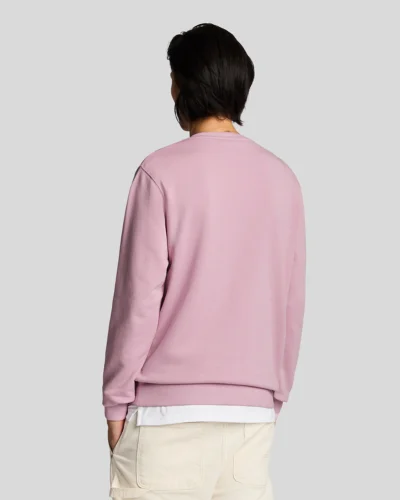 Lyle & Scott Crew Neck Sweatshirt  Pink Light ML424VOG_X574 - Afbeelding 3