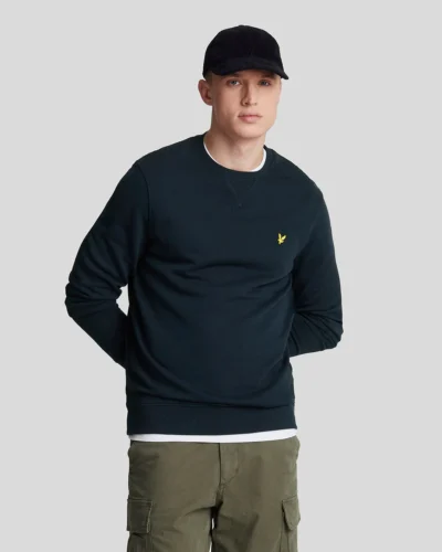 Lyle & Scott Crew Neck Sweatshirt dark navy ML424VOG