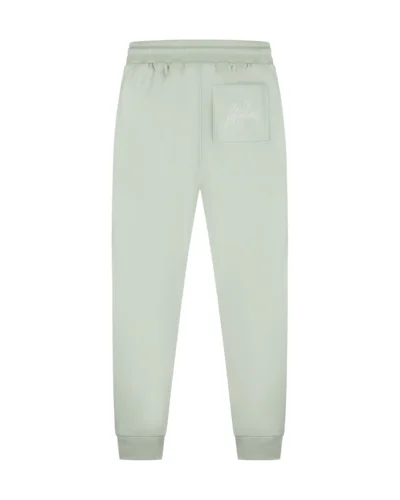 Malelions Men Striped Signature Sweatpants | Pale Aqua MM1-SS25-09 - Afbeelding 2