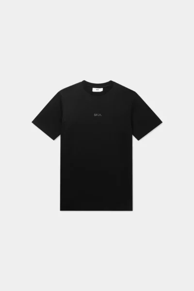 BALR T-Shirts   Q-Series Regular Fit T-shirt Jet Black B1112.1224 - Afbeelding 2